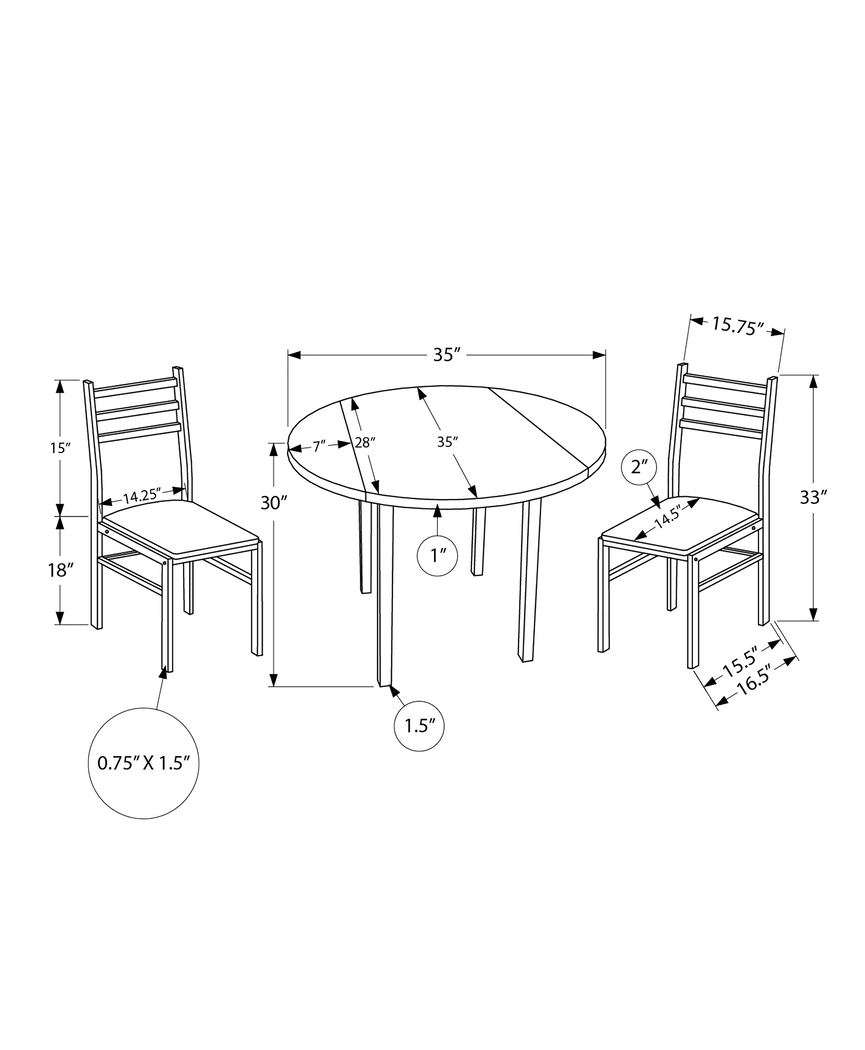 Vernonburg White Dining Set - Thumbnail - Image 11