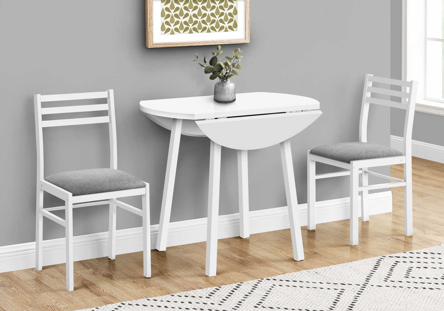 Vernonburg White Dining Set - Thumbnail - Image 3