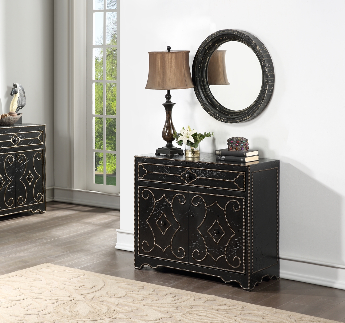 Vernwood Black Accent Cabinet - Thumbnail - Image 5