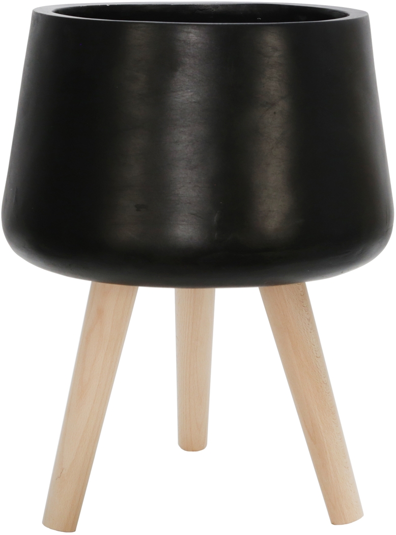 Verrdure Black Planter, Set of 2 - Thumbnail - Image 4