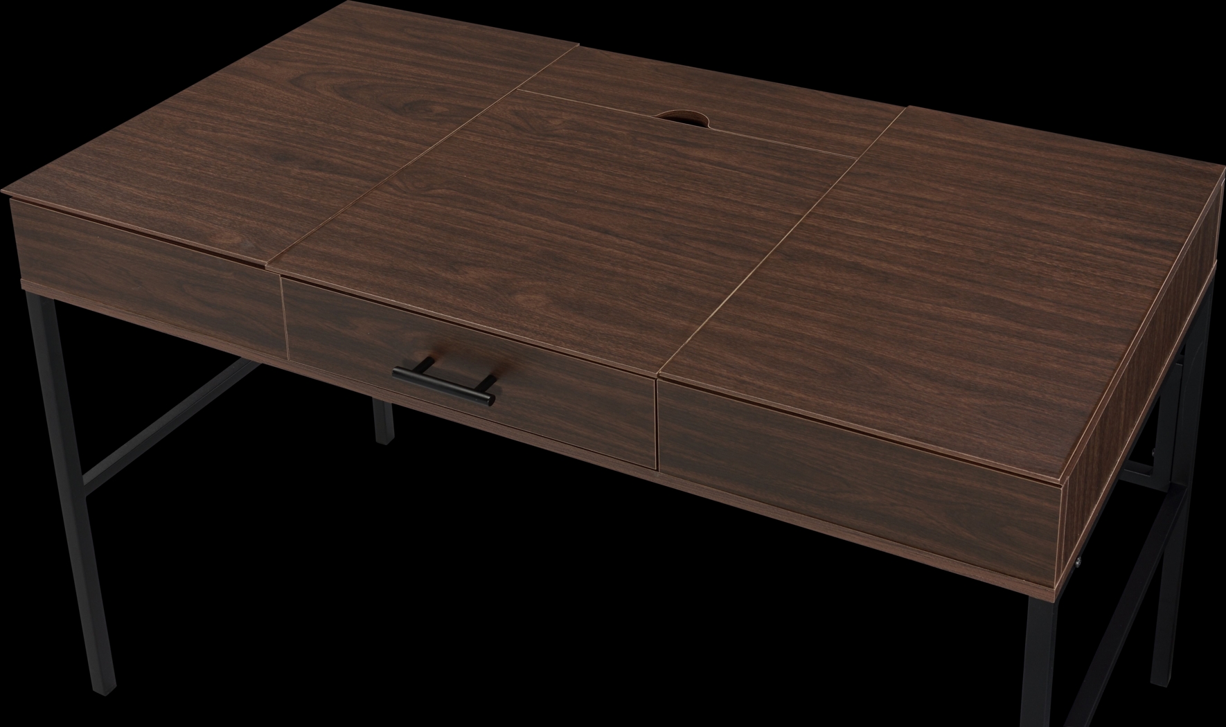 Versany Brown Desk - Thumbnail - Image 3