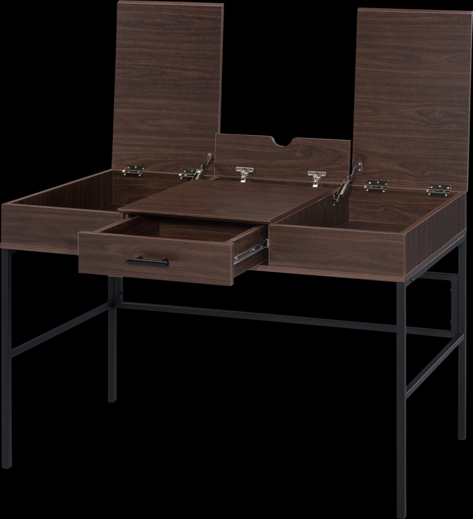 Versany Brown Desk - Thumbnail - Image 4