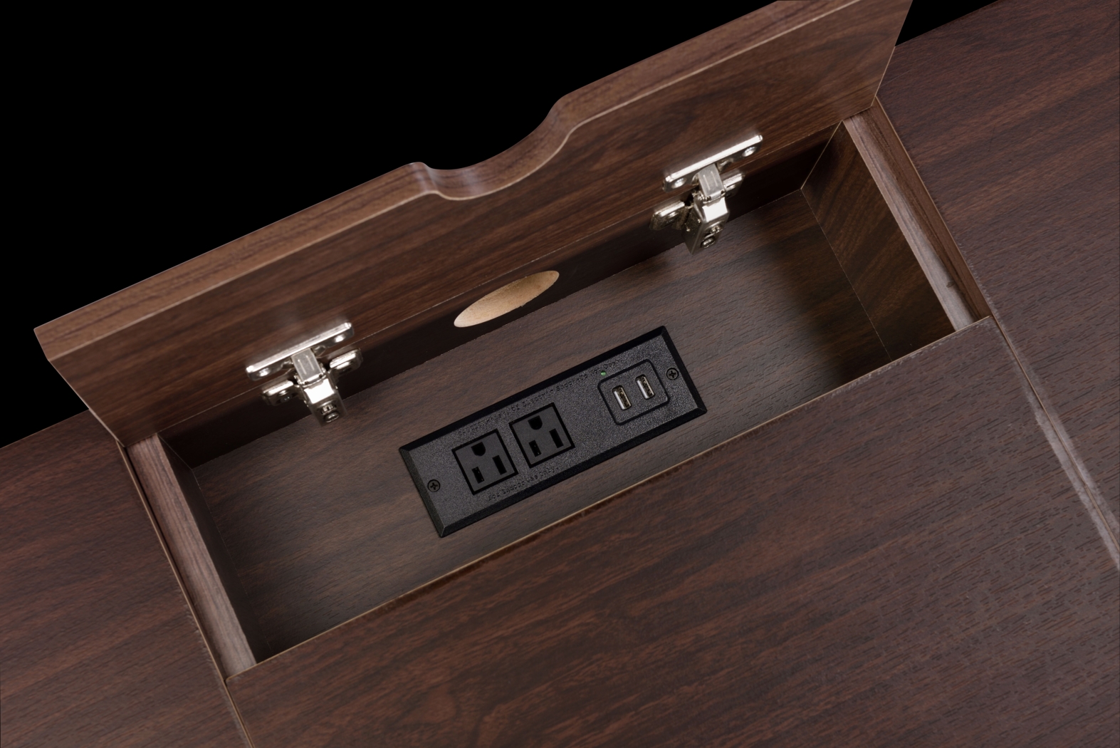 Versany Brown Desk - Thumbnail - Image 5