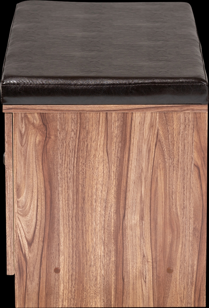 Vestavio Brown Accent Bench - Thumbnail - Image 4