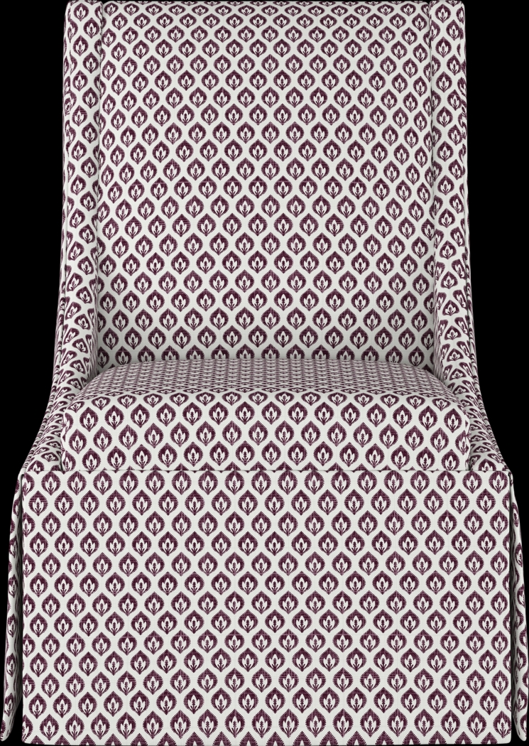 Vester Plum Accent Chair - Thumbnail - Image 2