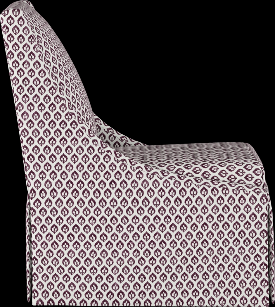 Vester Plum Accent Chair - Thumbnail - Image 3