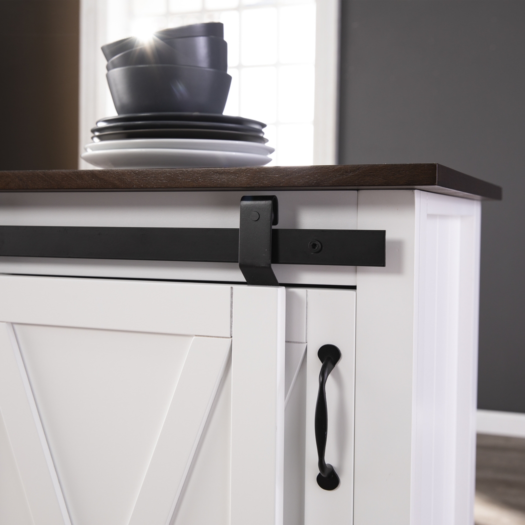 Vesthaven White Kitchen Island - Thumbnail - Image 6