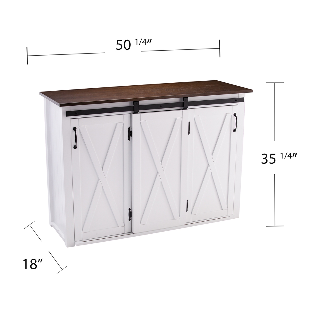 Vesthaven White Kitchen Island - Thumbnail - Image 8