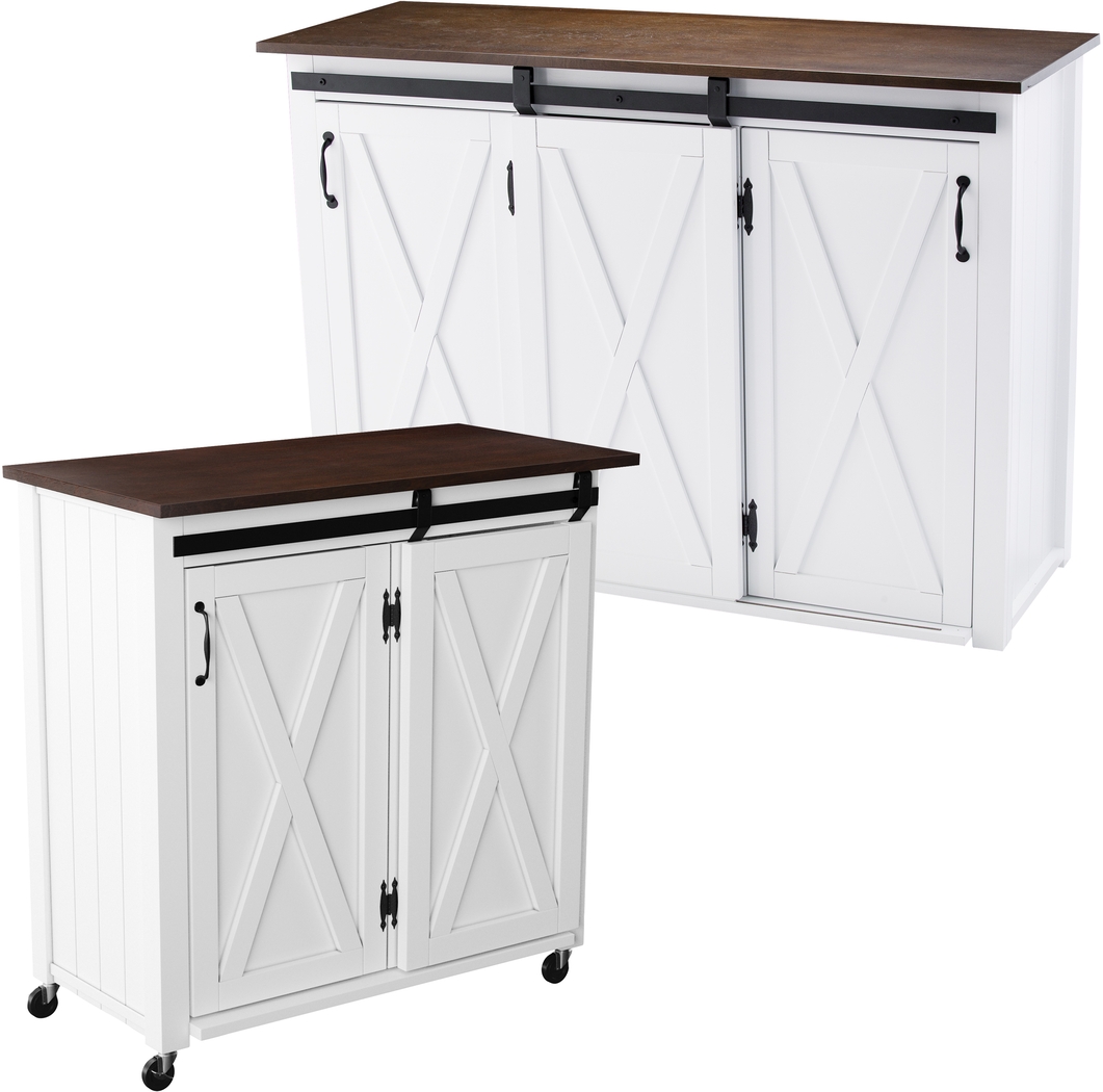 Vesthaven White Kitchen Island - Thumbnail - Image 10
