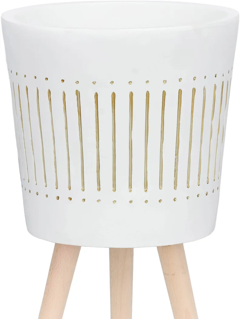 Vestridge White Planter, Set of 2 - Thumbnail - Image 4