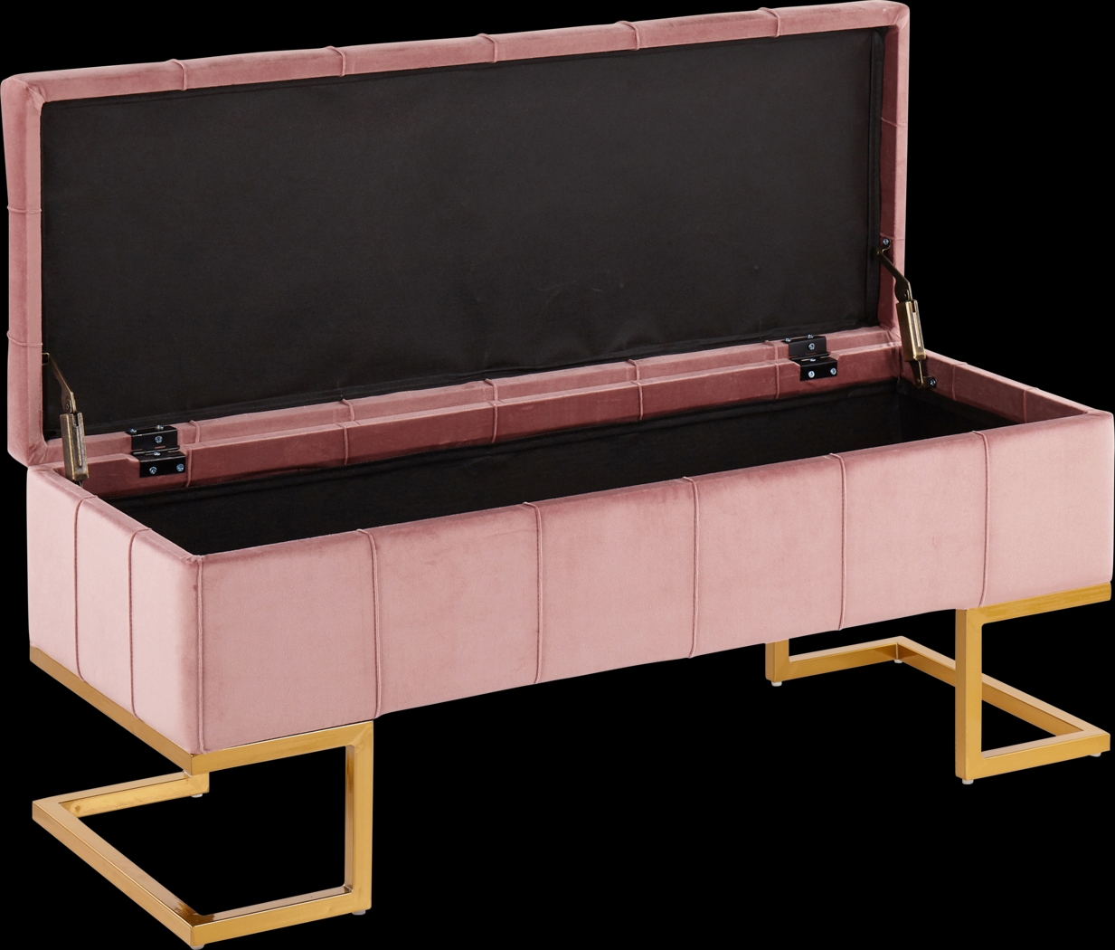 Vetauia Pink Accent Bench - Thumbnail - Image 2