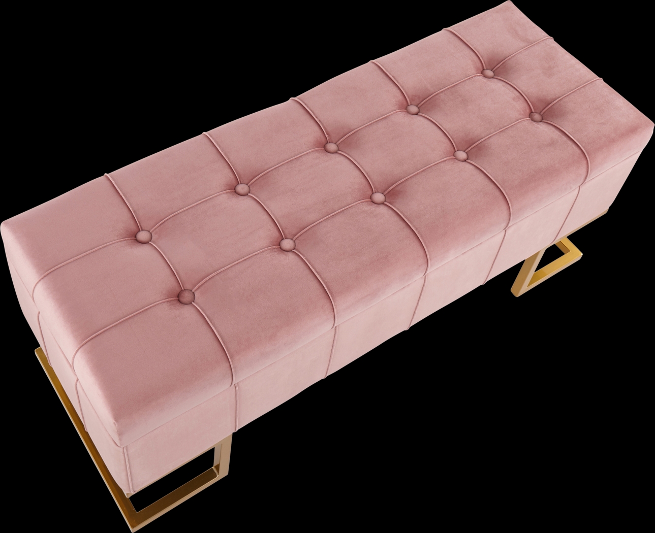 Vetauia Pink Accent Bench - Thumbnail - Image 7