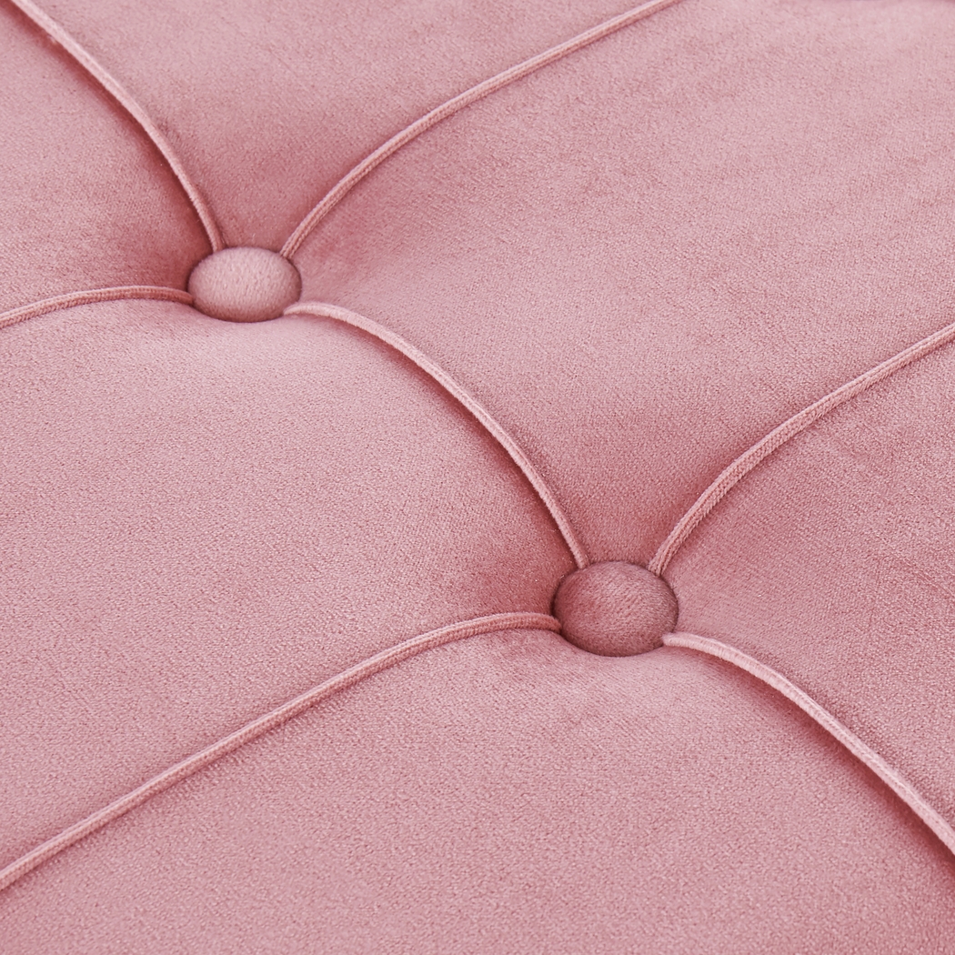 Vetauia Pink Accent Bench - Thumbnail - Image 8