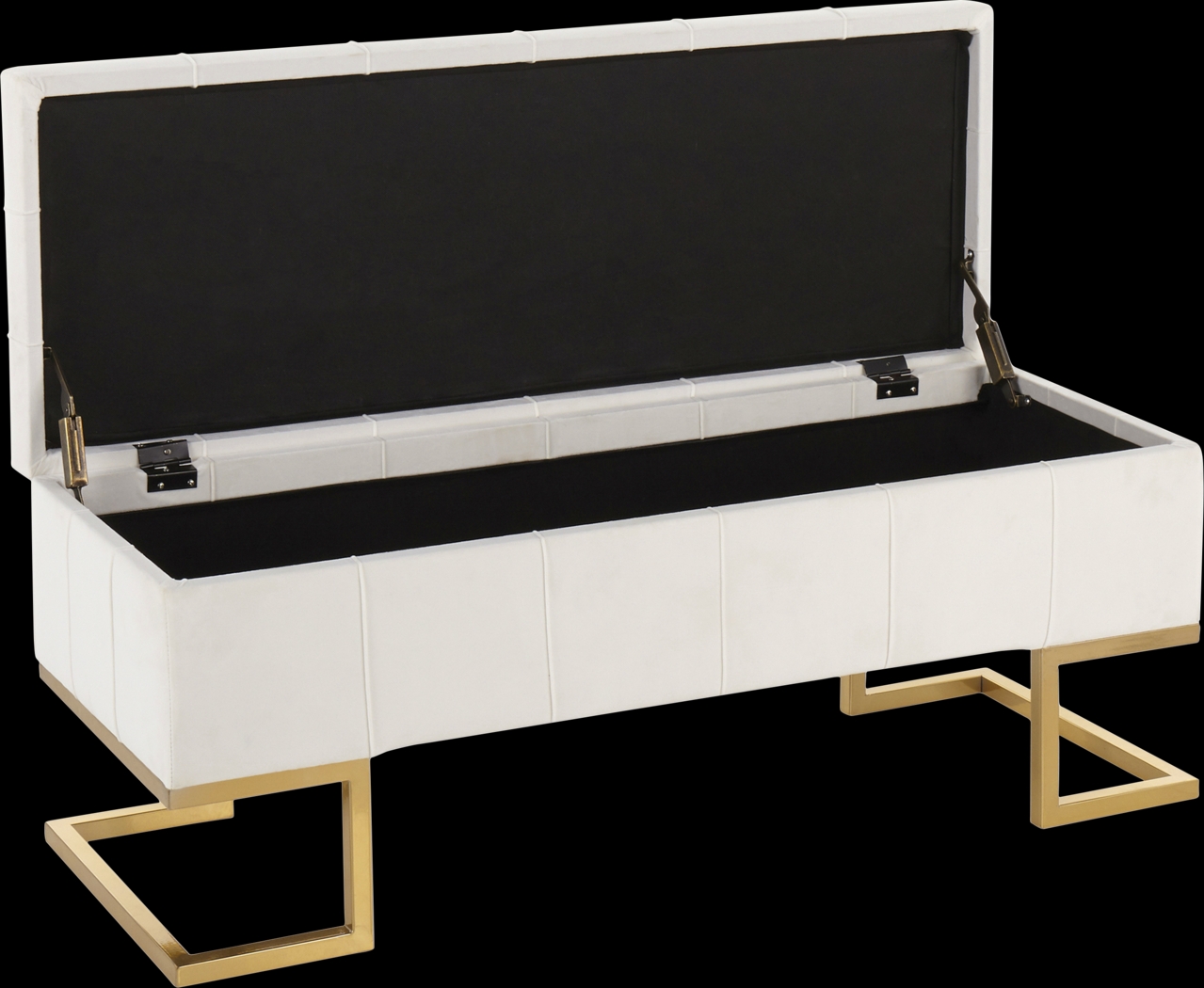 Vetauia White Accent Bench - Thumbnail - Image 2