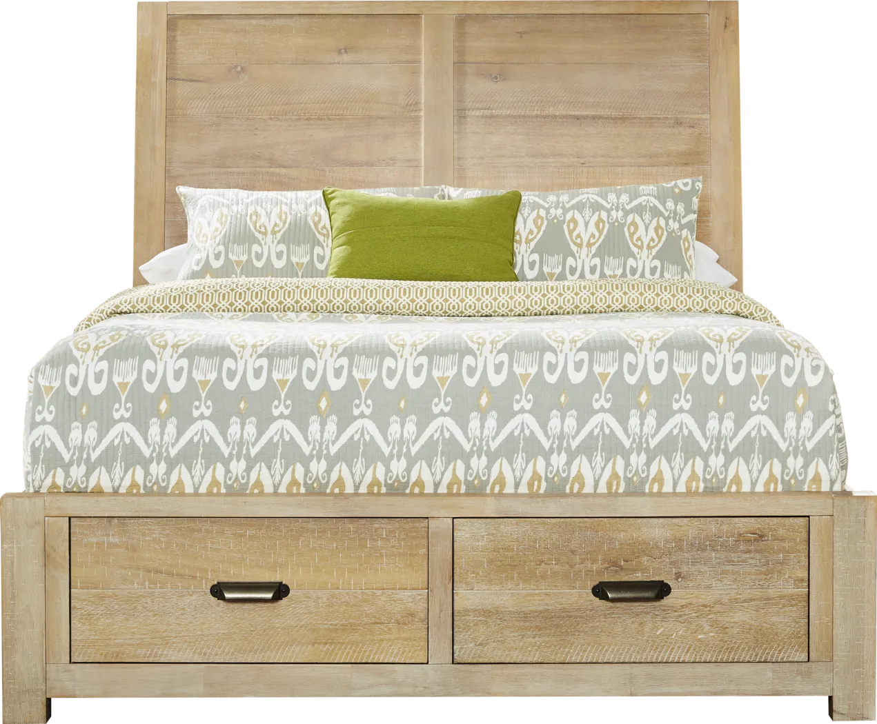 Vetralla Sand 7 Pc Queen Storage Bedroom - Thumbnail - Image 2