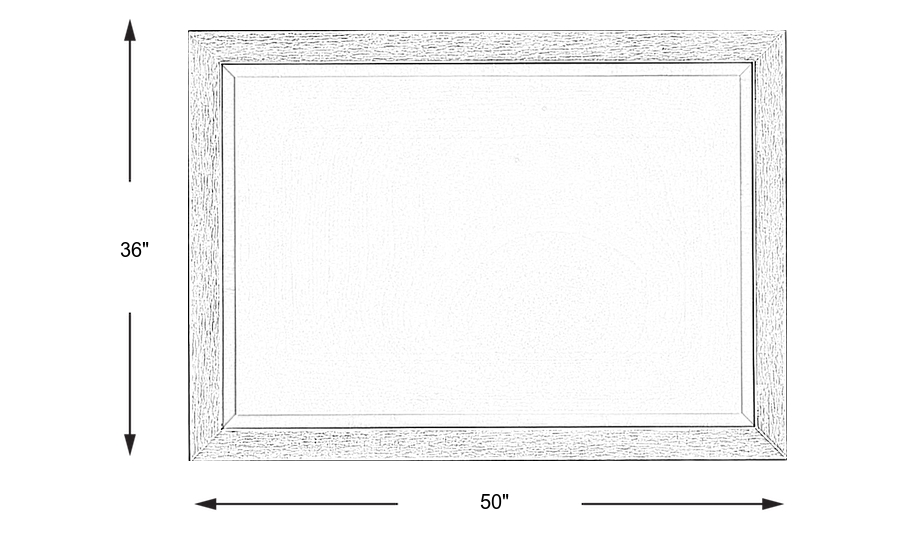Dimension Image. Please refer to the Dimension Tab on this page for dimension details.