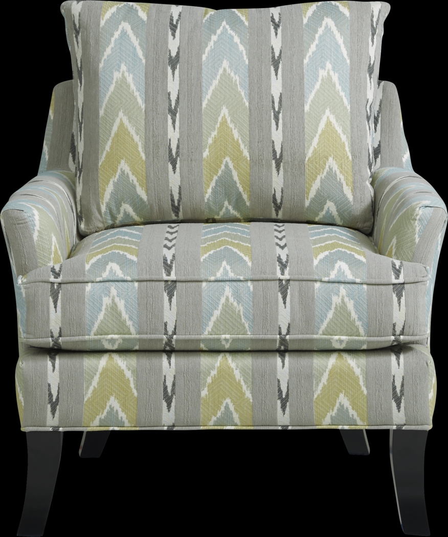 Vevey Sky Accent Chair - Thumbnail - Image 2