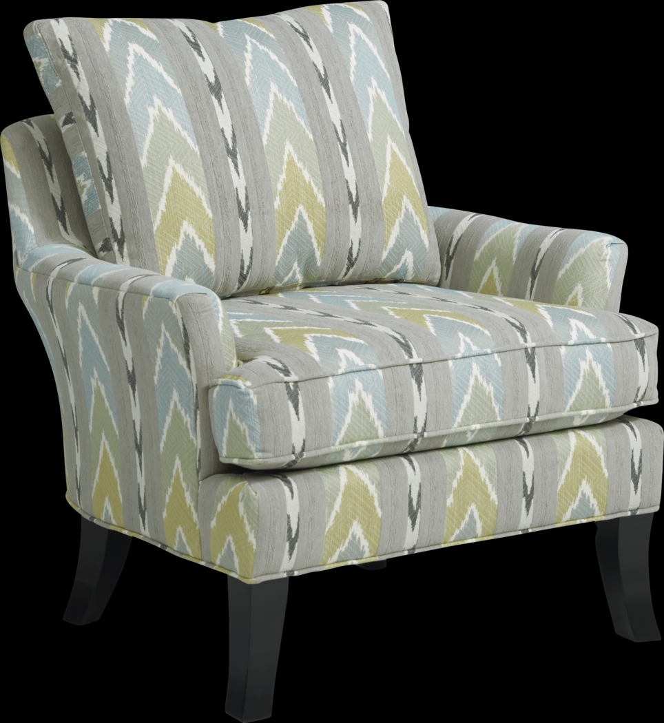 Vevey Sky Accent Chair - Thumbnail - Image 1