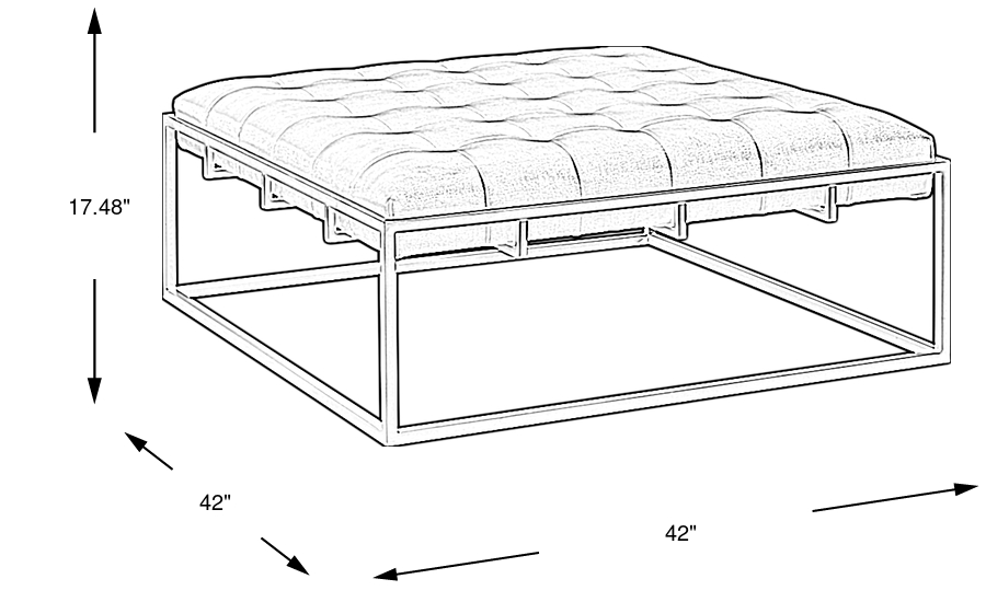 Dimension Image. Please refer to the Dimension Tab on this page for dimension details.