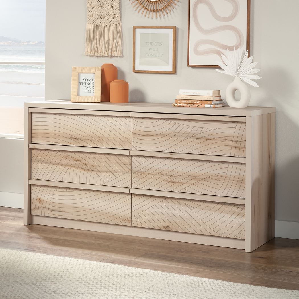 Vezina II Light Brown Dresser - Thumbnail - Image 2