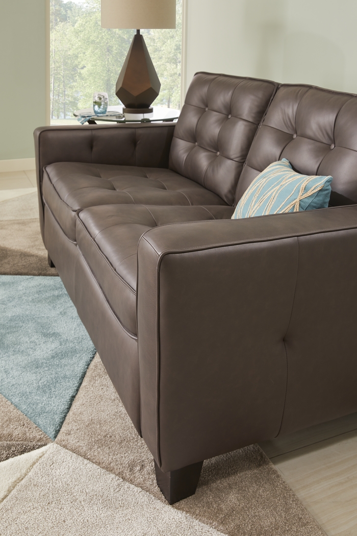 Via Rosano Coffee 6 Pc Leather Living Room - Thumbnail - Image 5