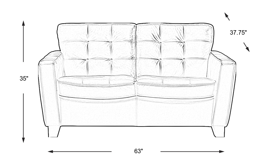 Dimension Image. Please refer to the Dimension Tab on this page for dimension details.