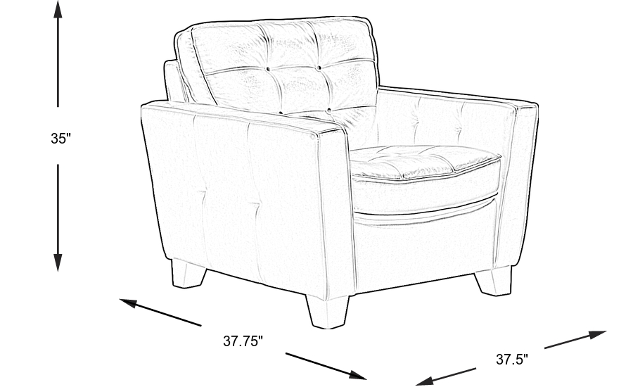 Dimension Image. Please refer to the Dimension Tab on this page for dimension details.