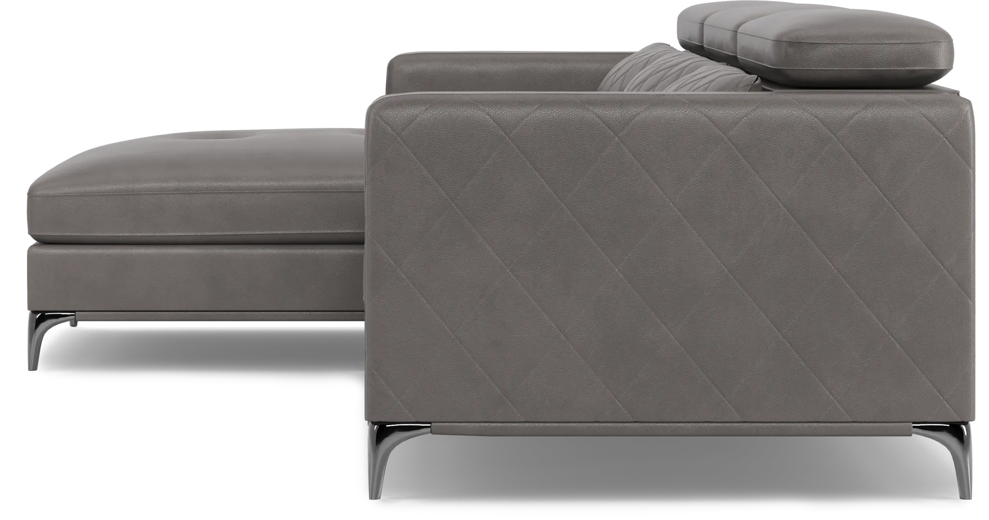 Via Sorrento Granite 3 Pc Sectional Living Room - Thumbnail - Image 4