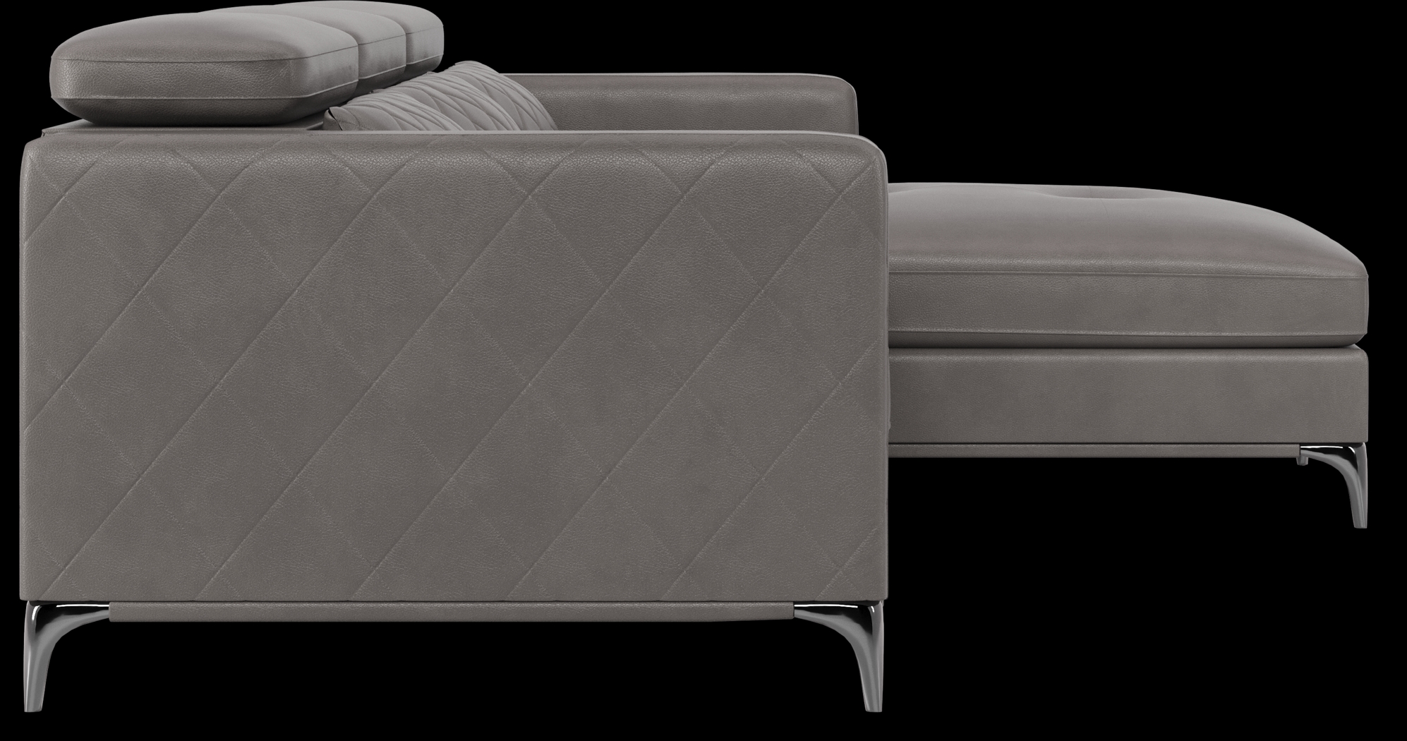 Via Sorrento Granite 5 Pc Sectional Living Room - Thumbnail - Image 4