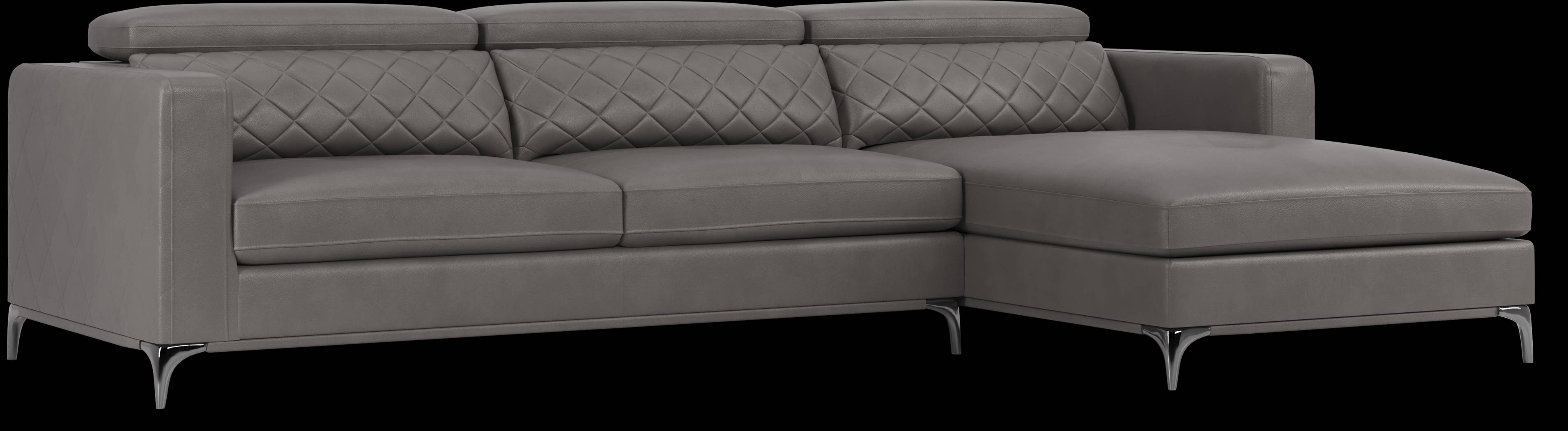 Via Sorrento Granite 5 Pc Sectional Living Room - Thumbnail - Image 2