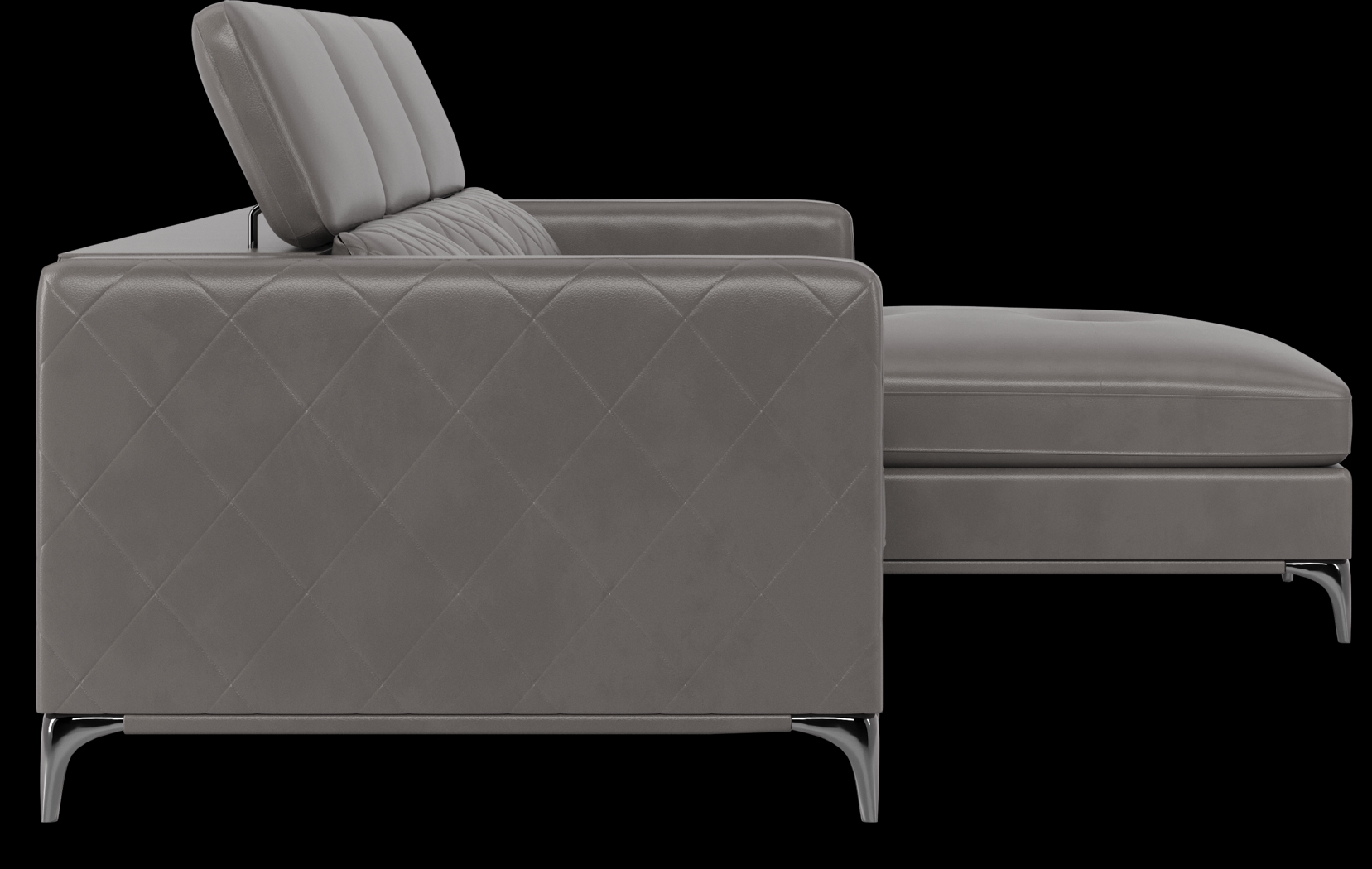 Via Sorrento Granite 5 Pc Sectional Living Room - Thumbnail - Image 7