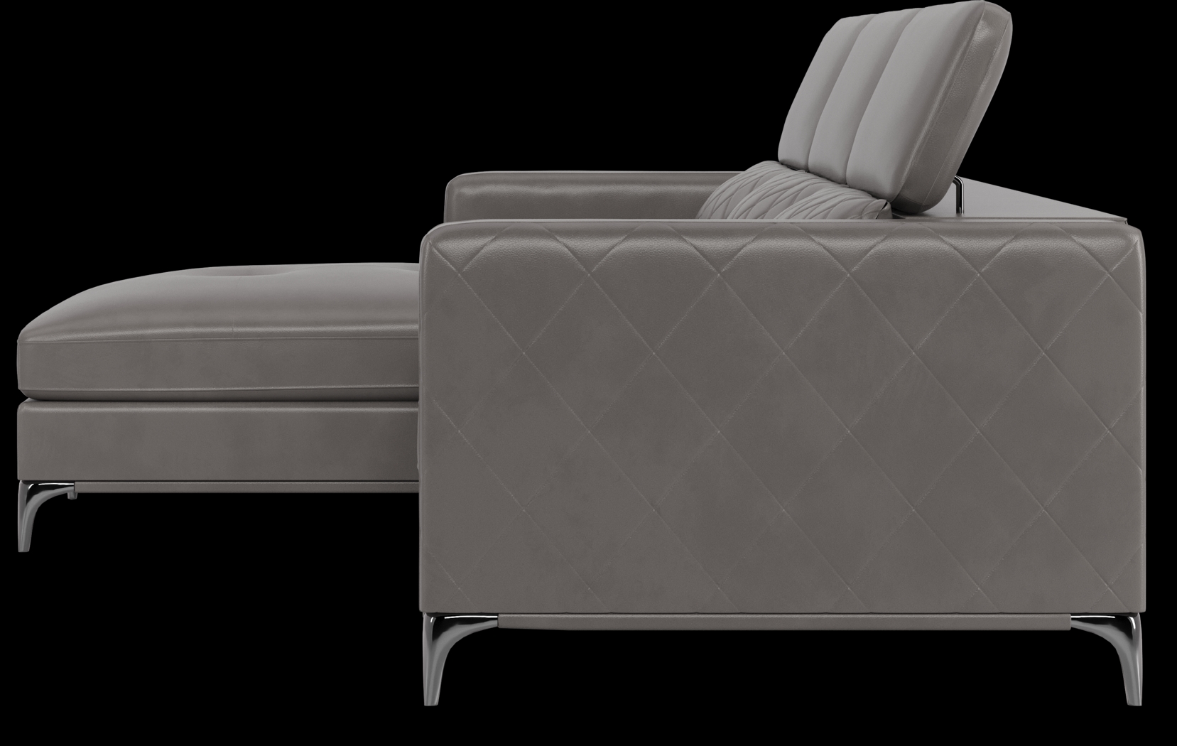 Via Sorrento Granite 5 Pc Sectional Living Room - Thumbnail - Image 6