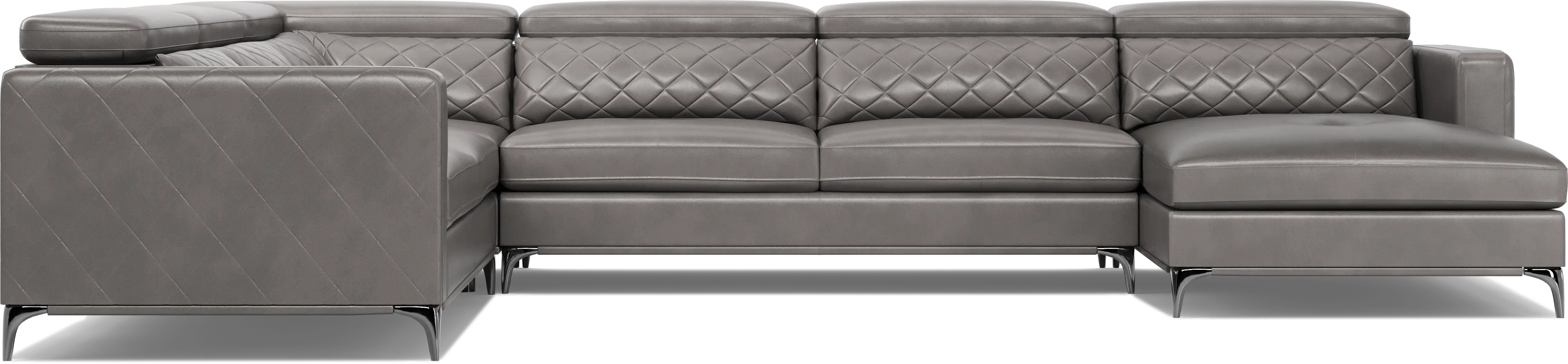 Via Sorrento Granite 5 Pc Sectional Living Room - Thumbnail - Image 3