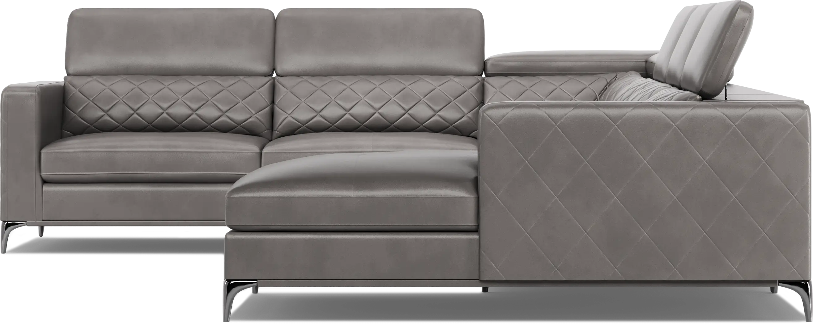 Via Sorrento Granite 5 Pc Sectional Living Room - Thumbnail - Image 8