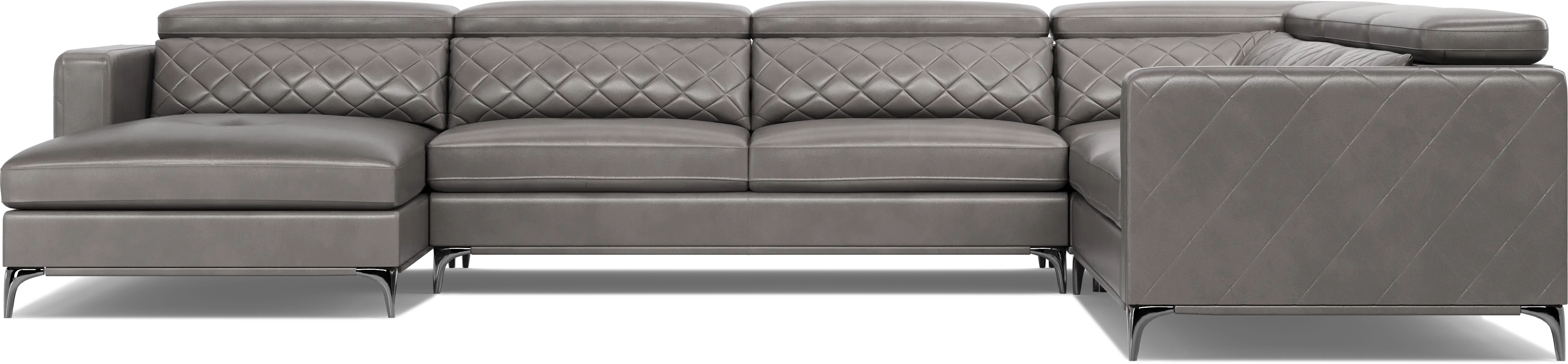 Via Sorrento Granite 5 Pc Sectional Living Room - Thumbnail - Image 3