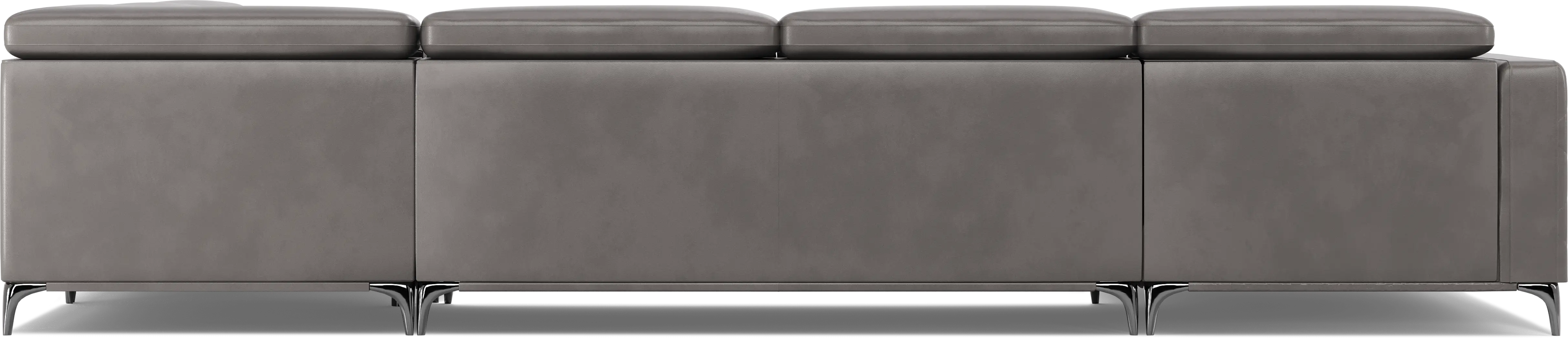 Via Sorrento Granite 5 Pc Sectional Living Room - Thumbnail - Image 4