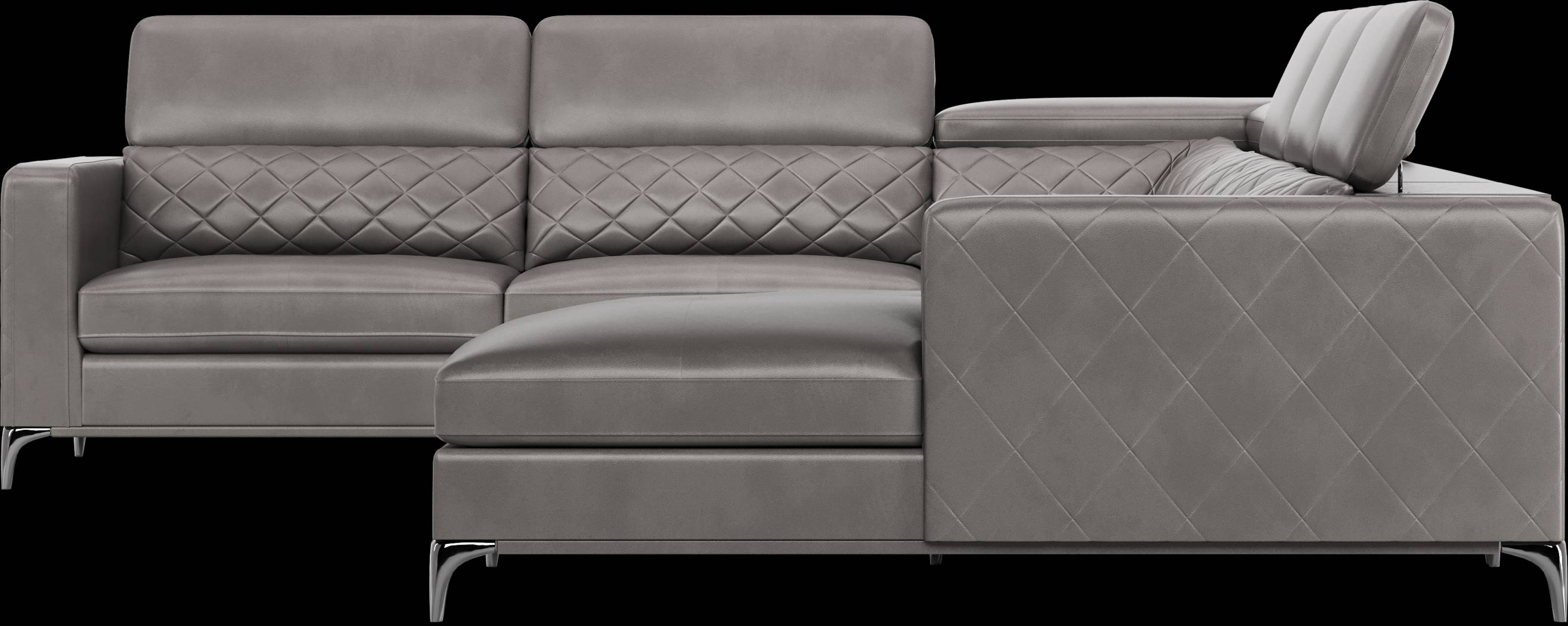 Via Sorrento Granite 7 Pc Sectional Living Room - Thumbnail - Image 8