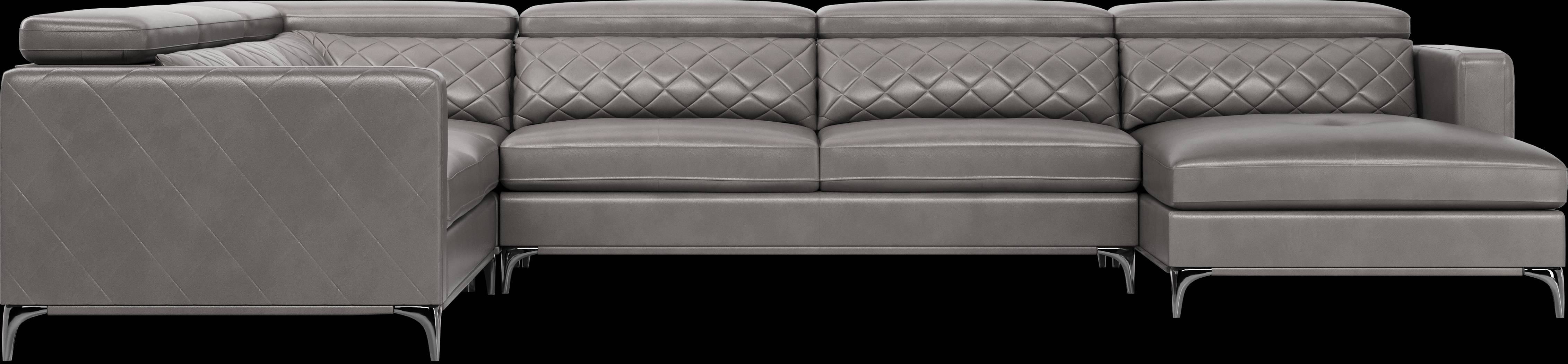 Via Sorrento Granite 4 Pc Sectional - Thumbnail - Image 2