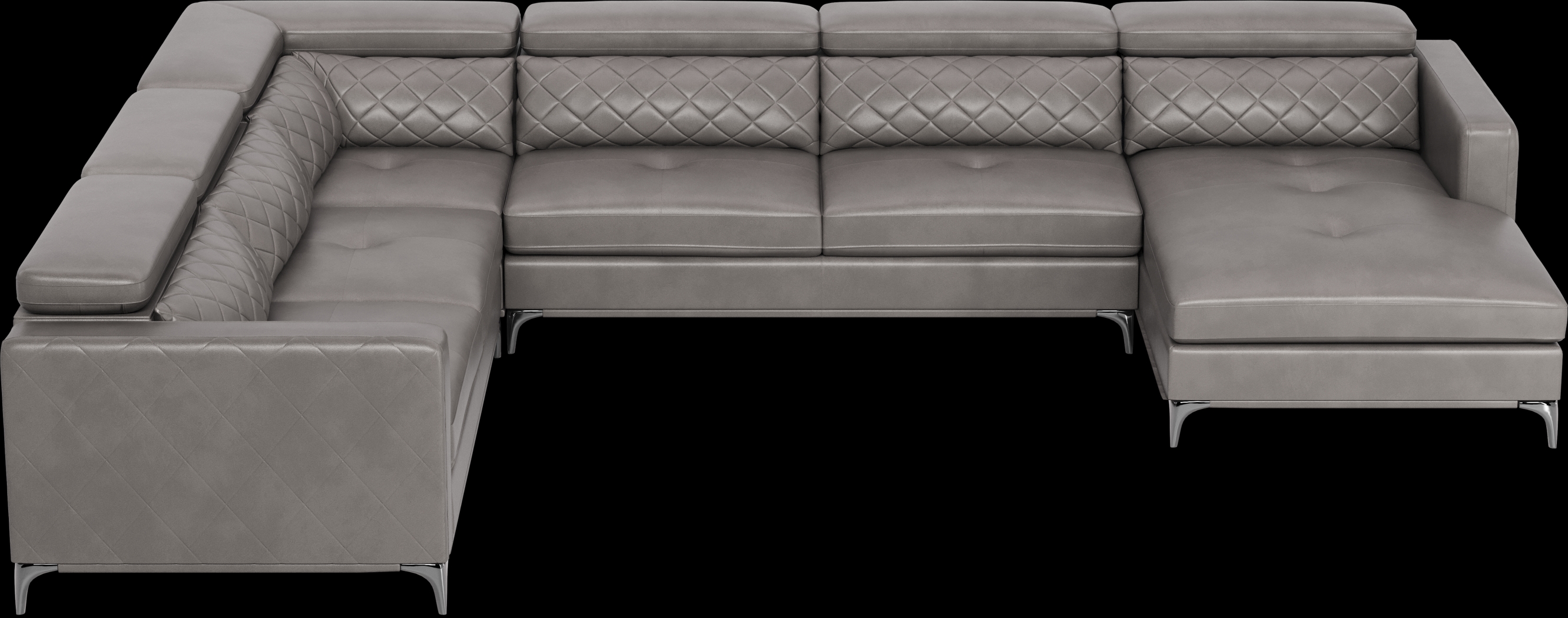 Via Sorrento Granite 4 Pc Sectional - Thumbnail - Image 4