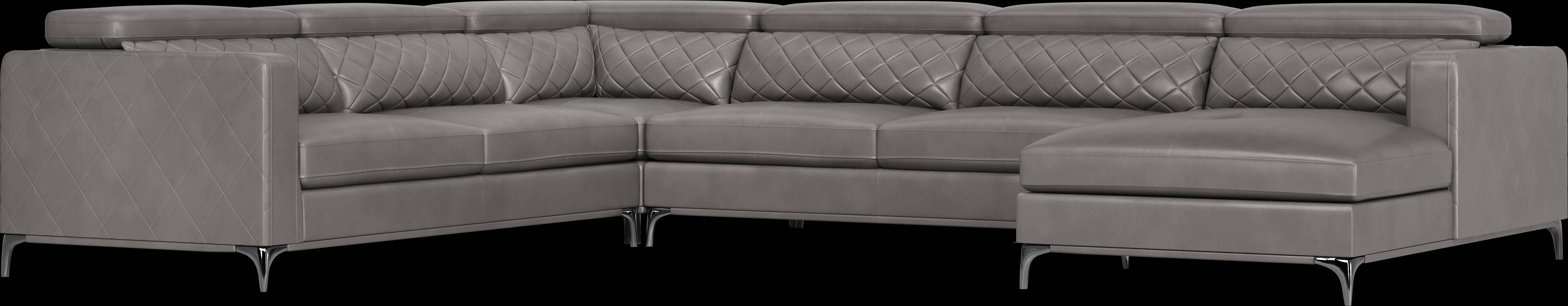 Via Sorrento Granite 4 Pc Sectional - Thumbnail - Image 1