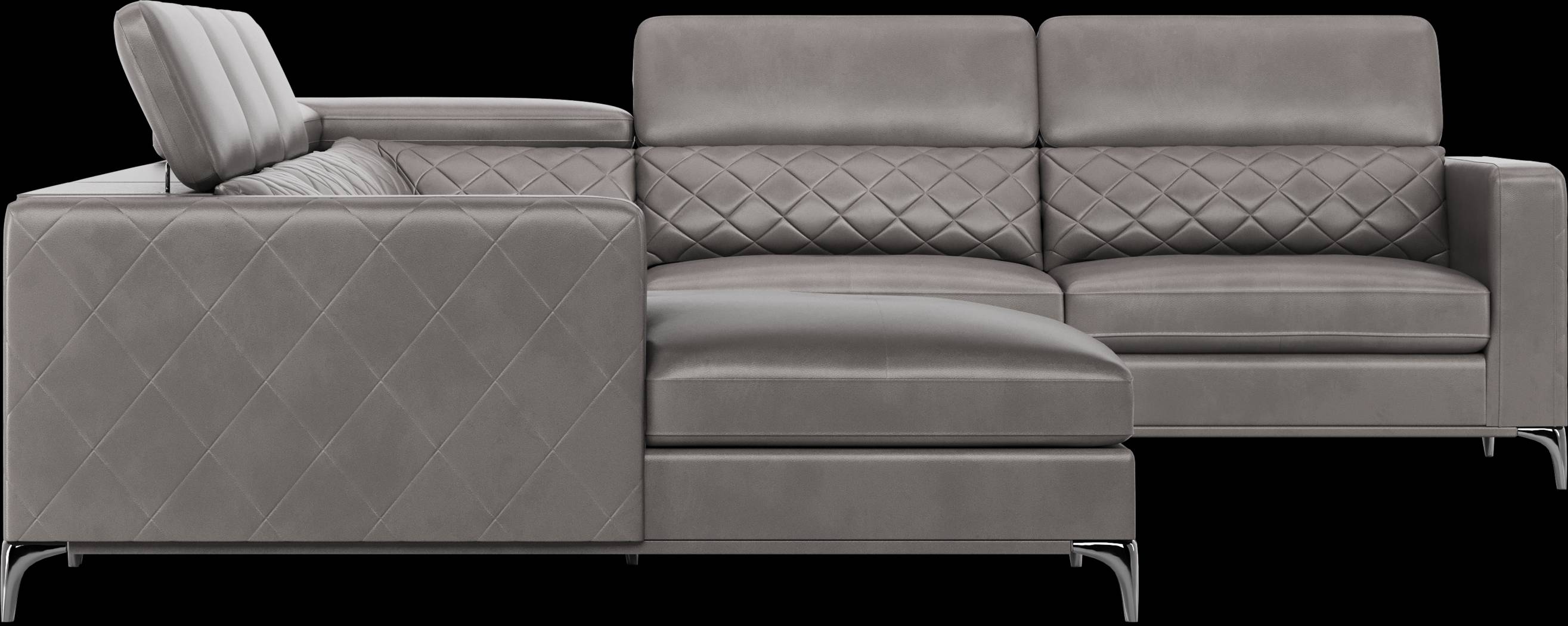 Via Sorrento Granite 4 Pc Sectional - Thumbnail - Image 7