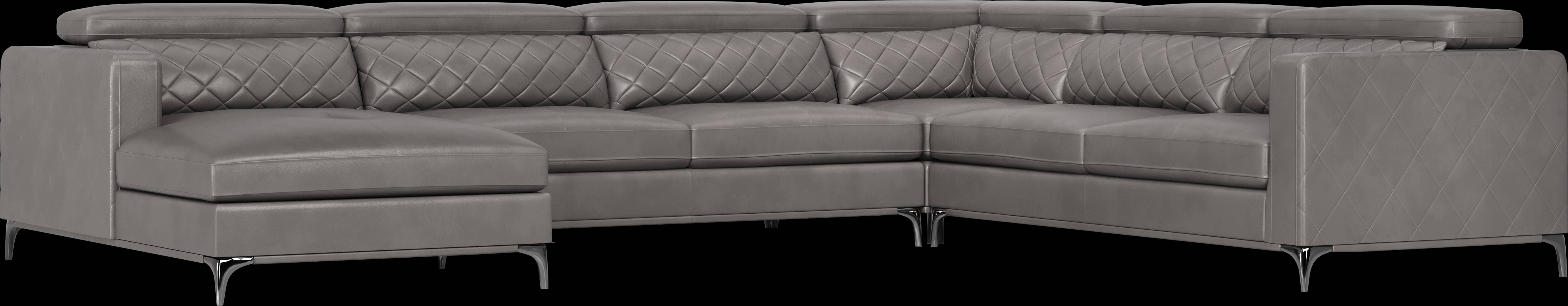 Via Sorrento Granite 4 Pc Sectional - Thumbnail - Image 1