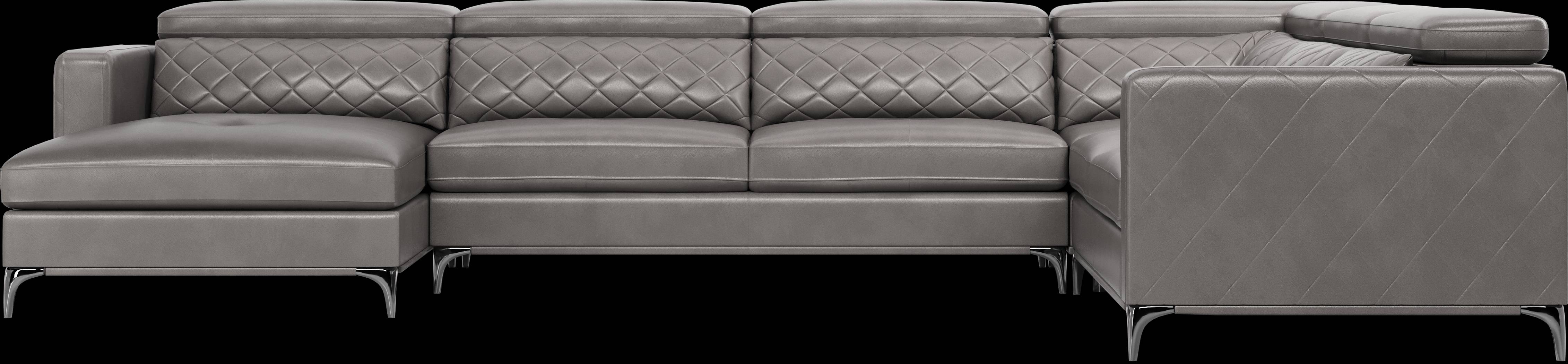 Via Sorrento Granite 7 Pc Sectional Living Room - Thumbnail - Image 3