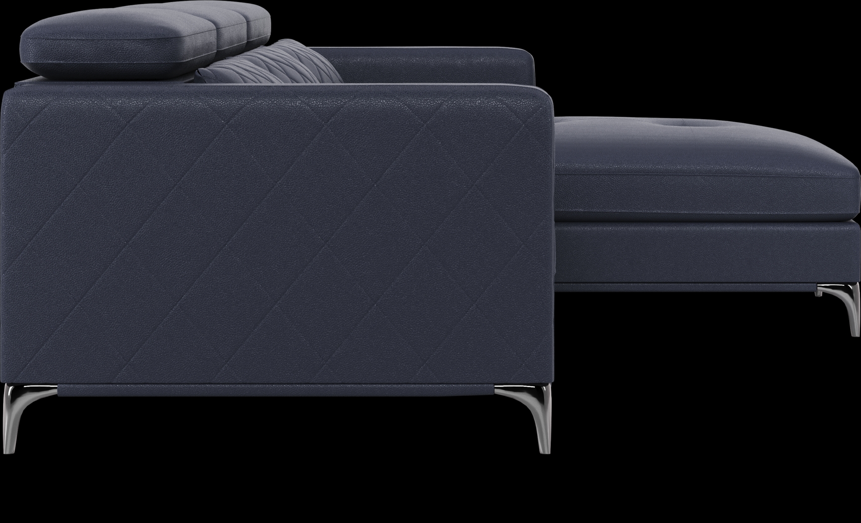 Via Sorrento Navy 2 Pc Sectional - Thumbnail - Image 4