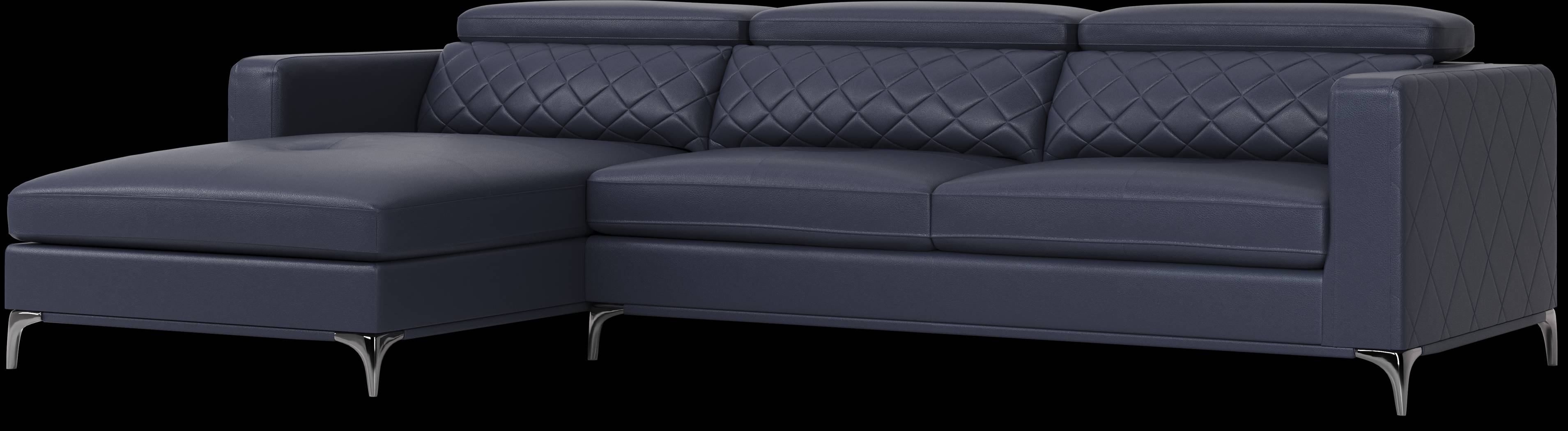 Via Sorrento Navy 2 Pc Sectional - Thumbnail - Image 1