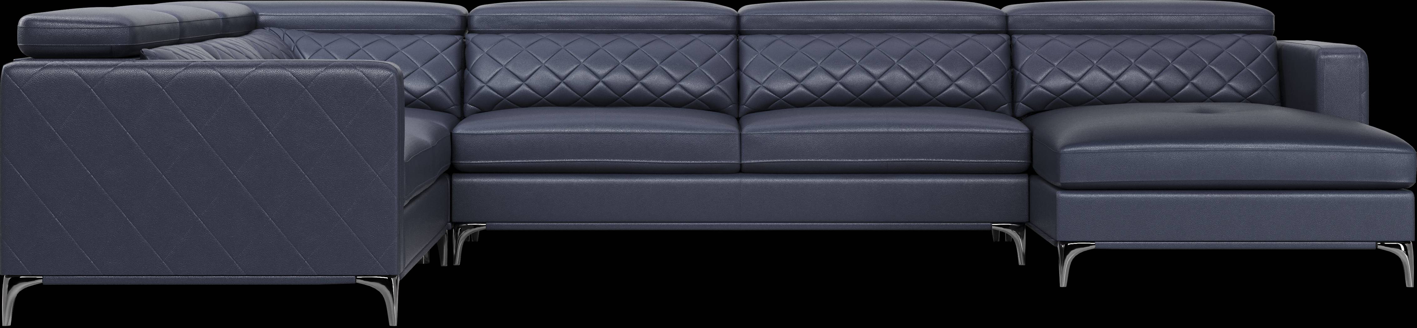 Via Sorrento Navy 4 Pc Sectional - Thumbnail - Image 3