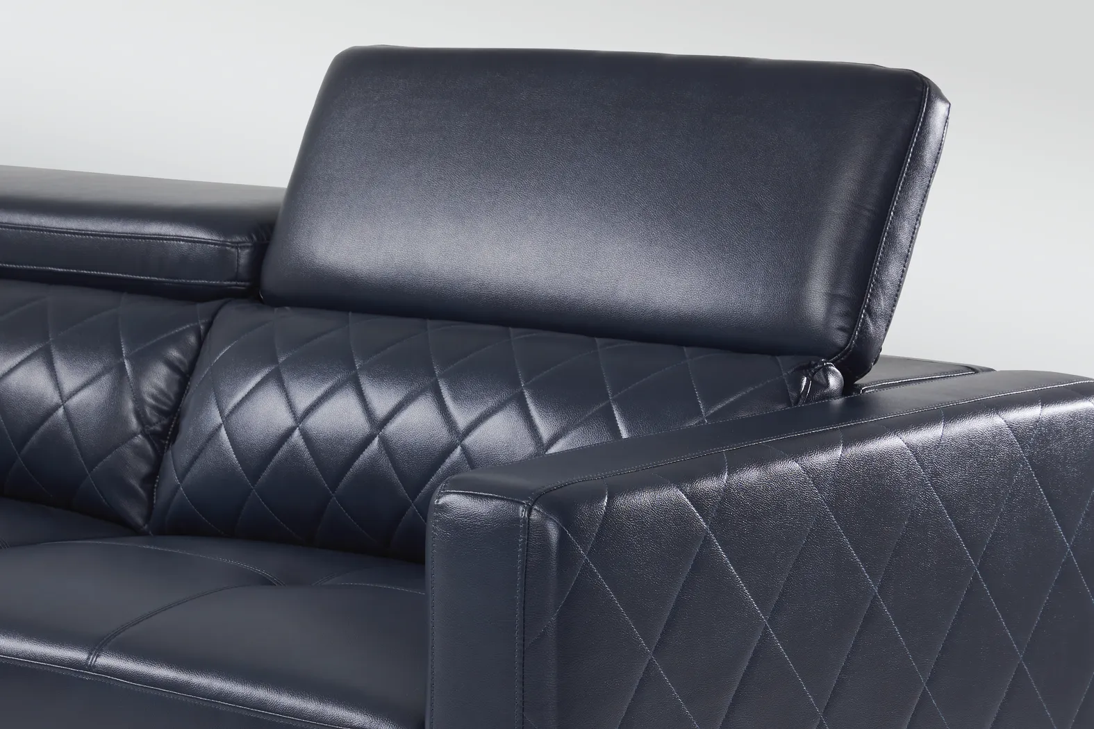 Via Sorrento Navy 4 Pc Sectional - Image 6