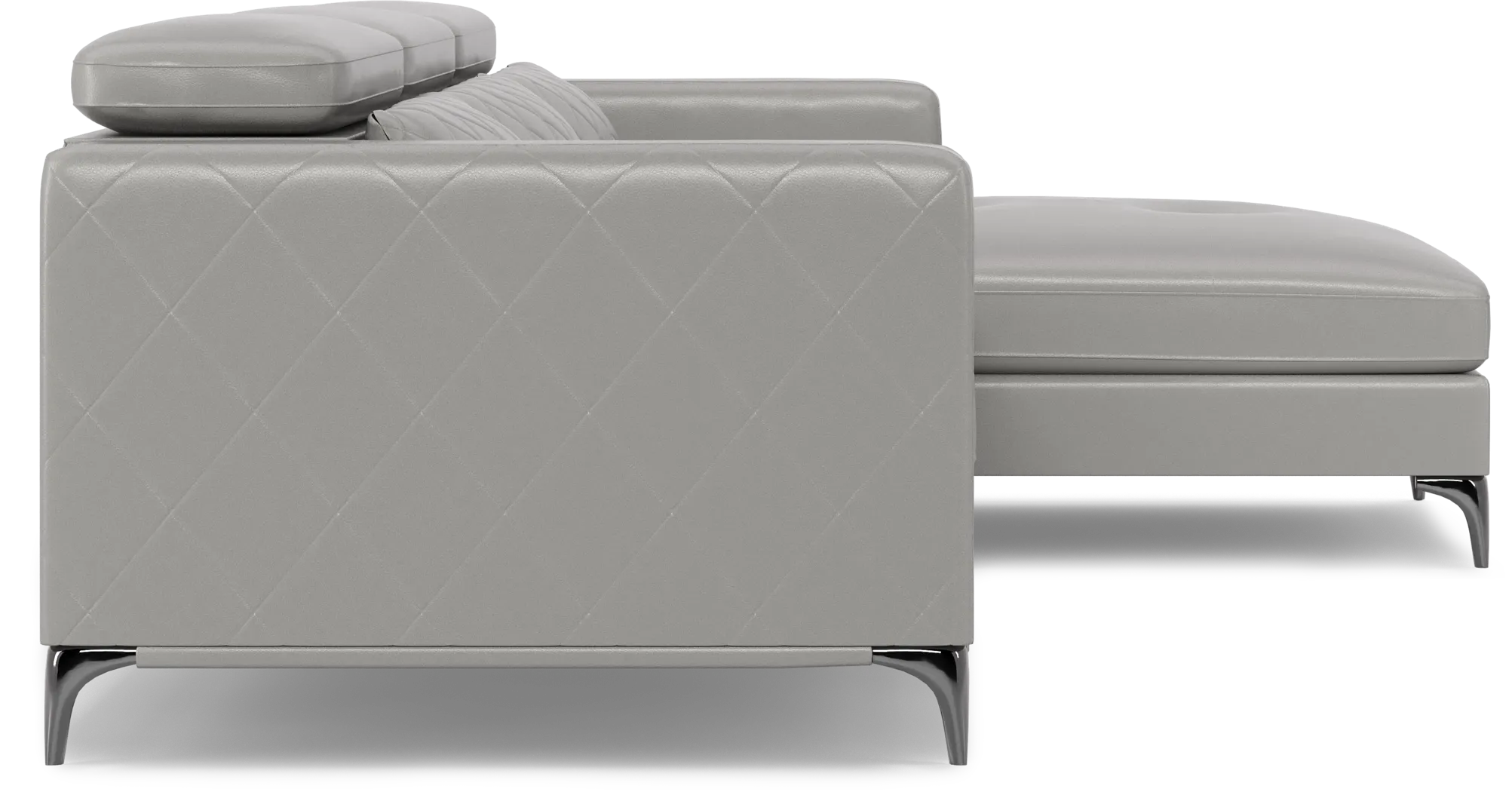 Via Sorrento Platinum 2 Pc Sectional - Thumbnail - Image 4