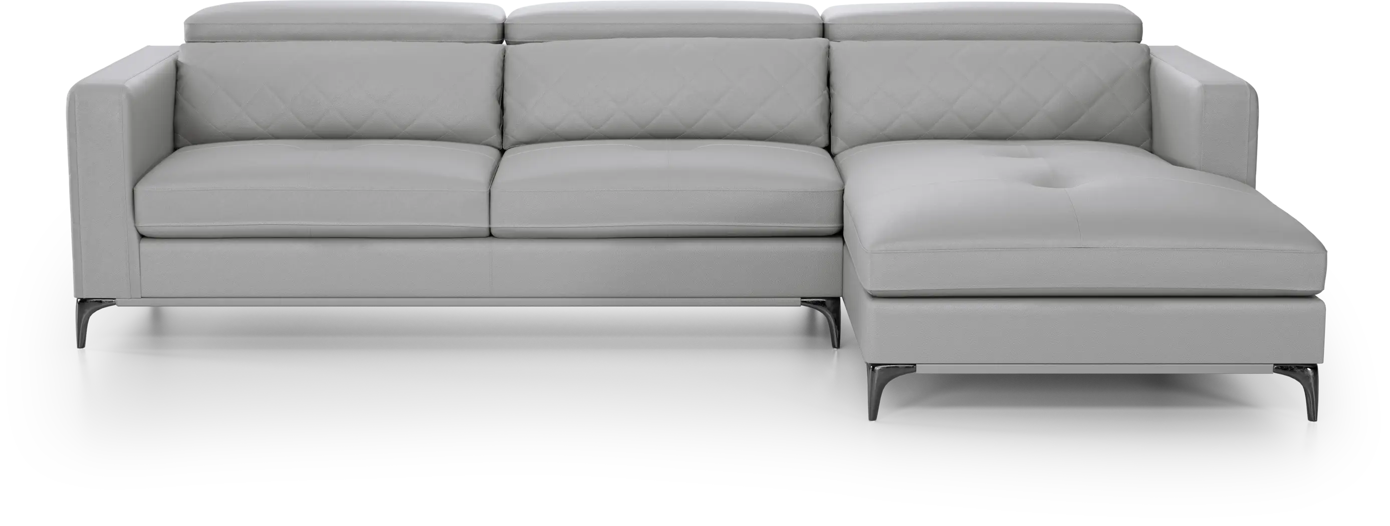 Via Sorrento Platinum 2 Pc Sectional - Thumbnail - Image 1