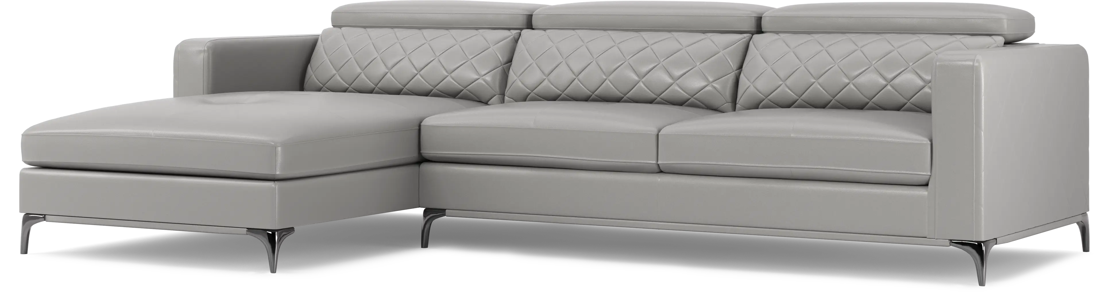 Via Sorrento Platinum 2 Pc Sectional - Thumbnail - Image 1